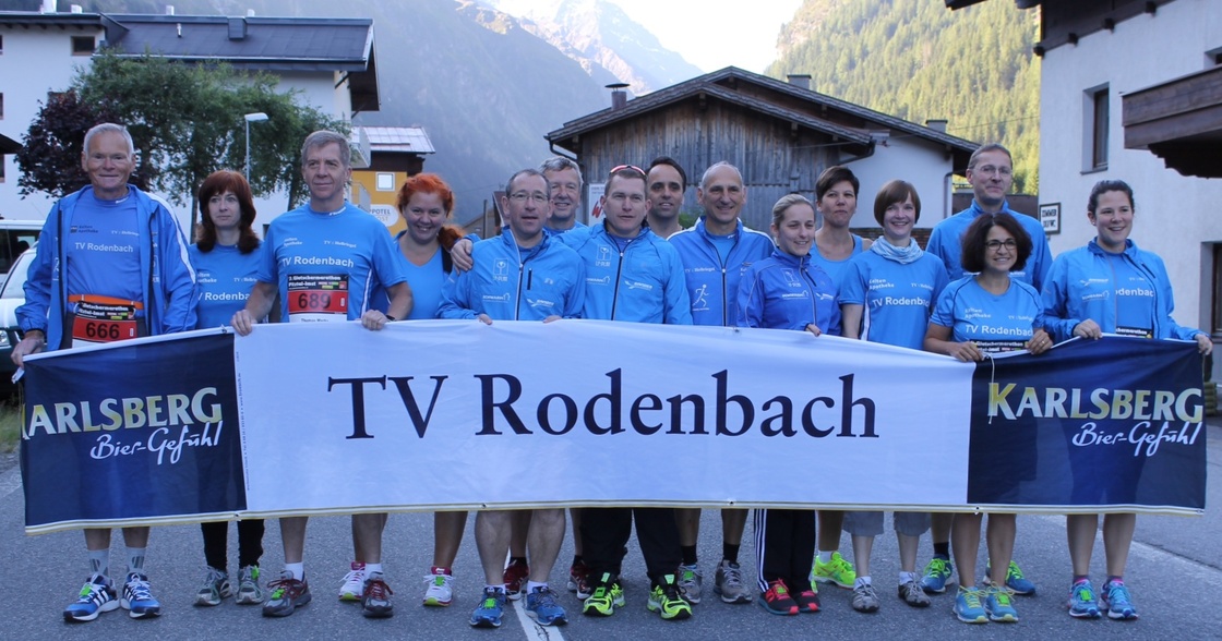 TV Rodenbach-Laufgruppe im Pitztal Österreich